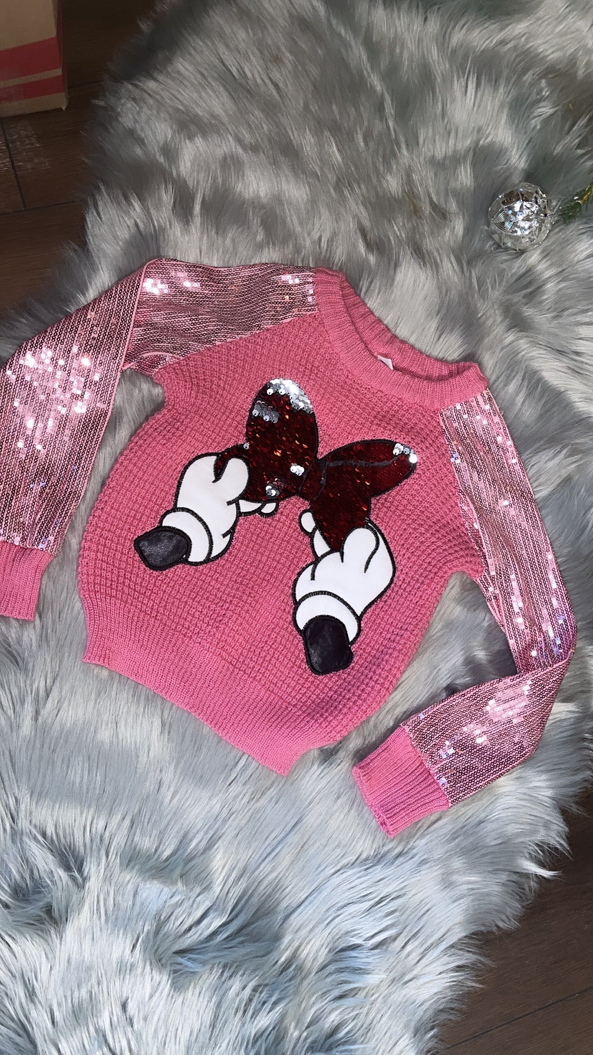 sweater pink